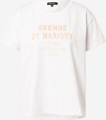 MORE & MORE - Camiseta talla grande en blanco: frente