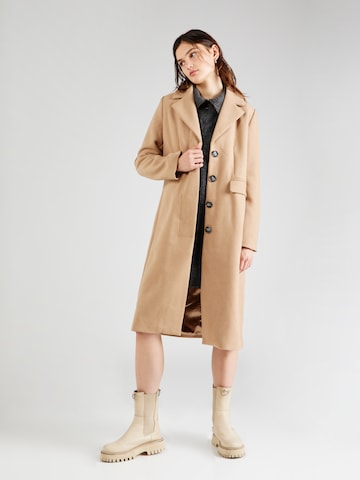 Y.A.S Between-Seasons Coat 'LIMA' in Beige: front