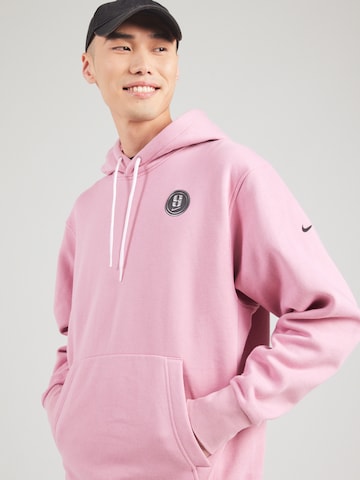 Nike Sportswear Свитшот 'SABRINA' в Ярко-розовый: спереди