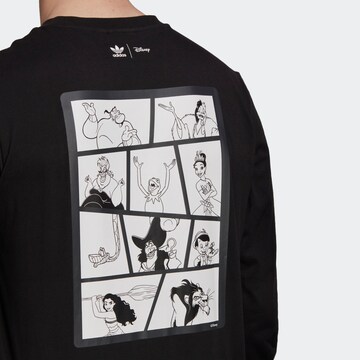 ADIDAS ORIGINALS - Camisa 'Disney' em preto
