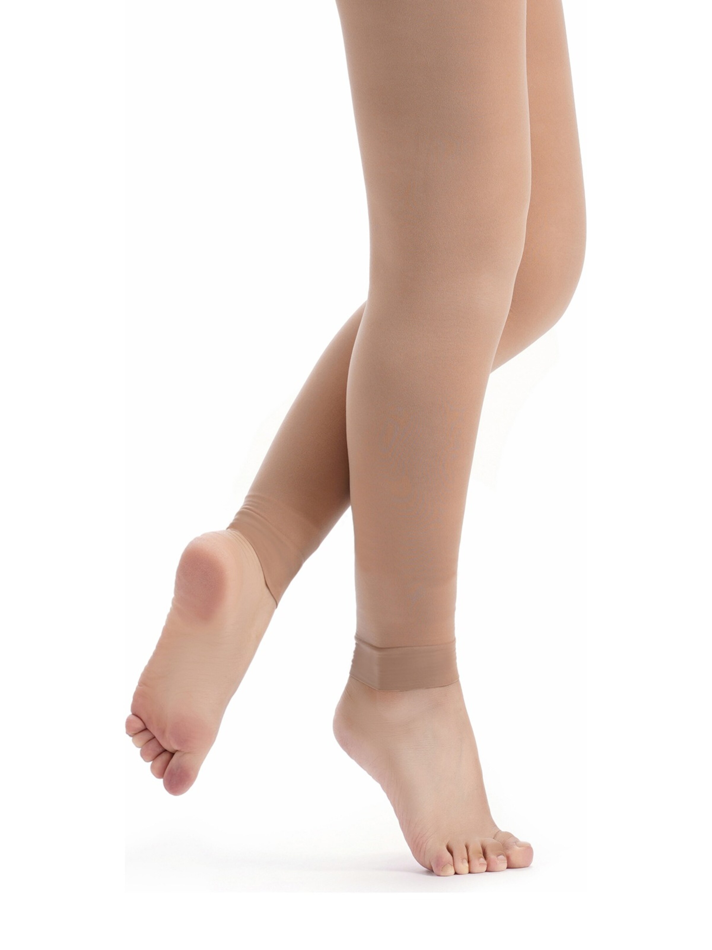 Tanzmuster Tights 'Nina' in Brown: front
