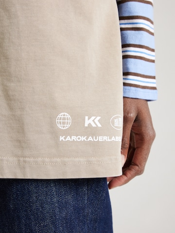 Karo Kauer Shirt in Beige