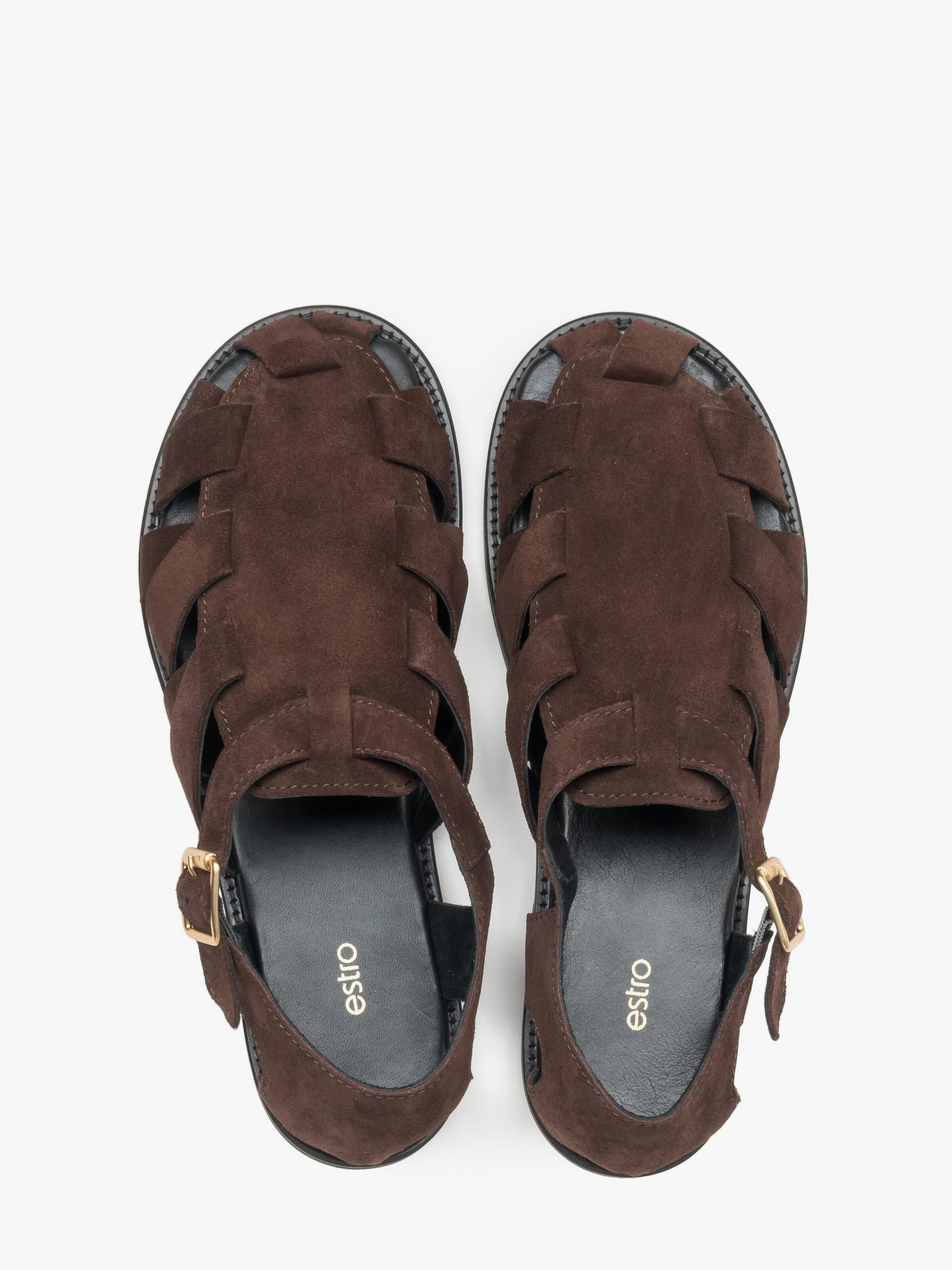 Estro Sandal '202-45921' i brun