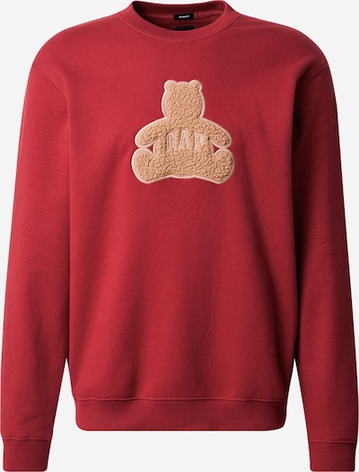 GAP Collegepaita 'BRANNAN' värissä vaaleanruskea / punainen, Tuotenäkymä