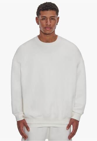 Dropsize Sweatshirt i vit: framsida