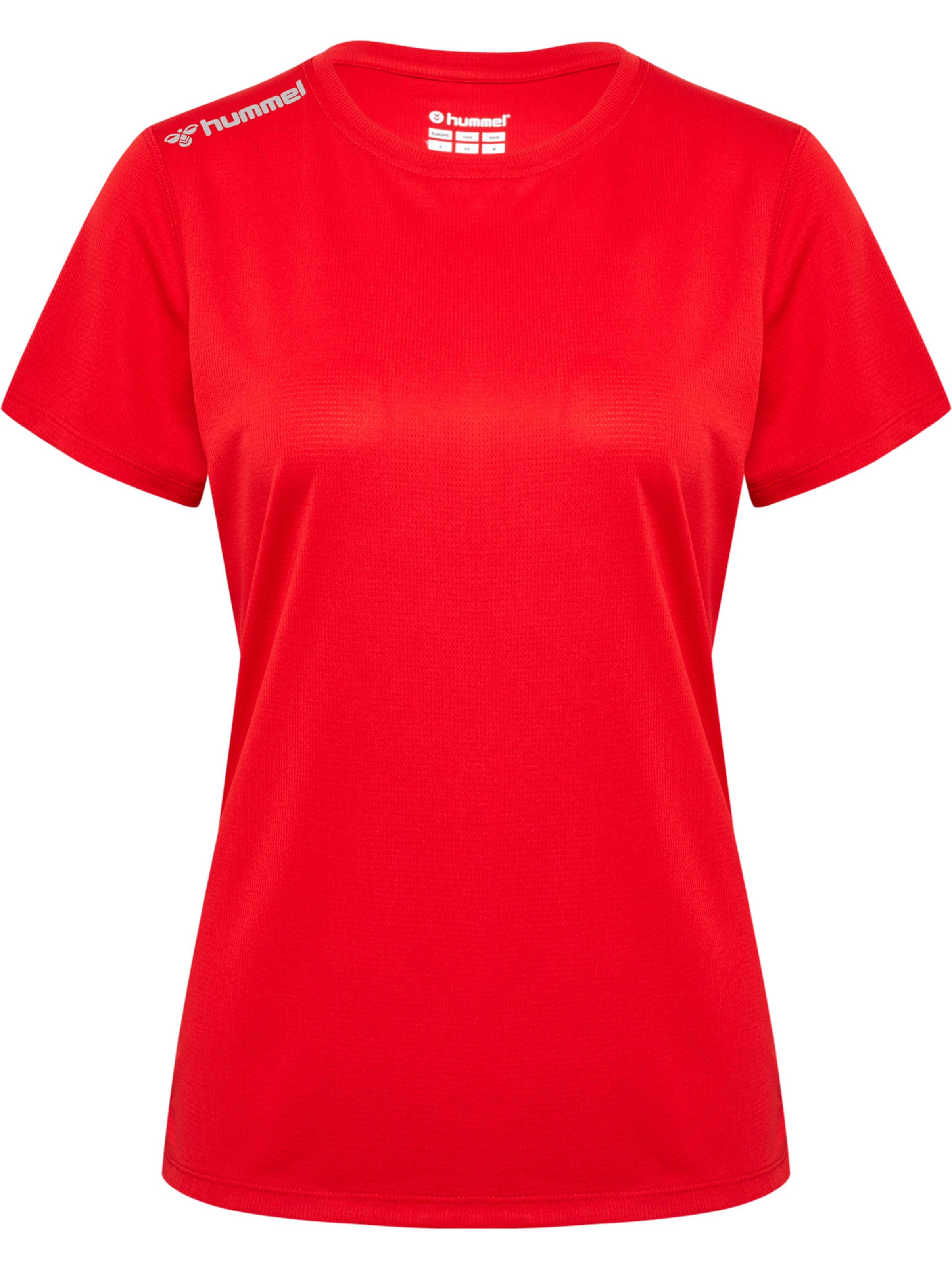 Hummel Functioneel shirt in Rood: voorkant