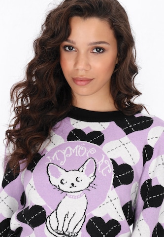 Pull-over 'Young Fashion' myMo ROCKS en violet