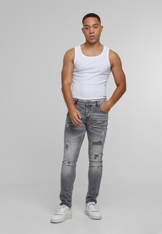 2Y Premium Slimfit Jeans 'Julio' in Grau