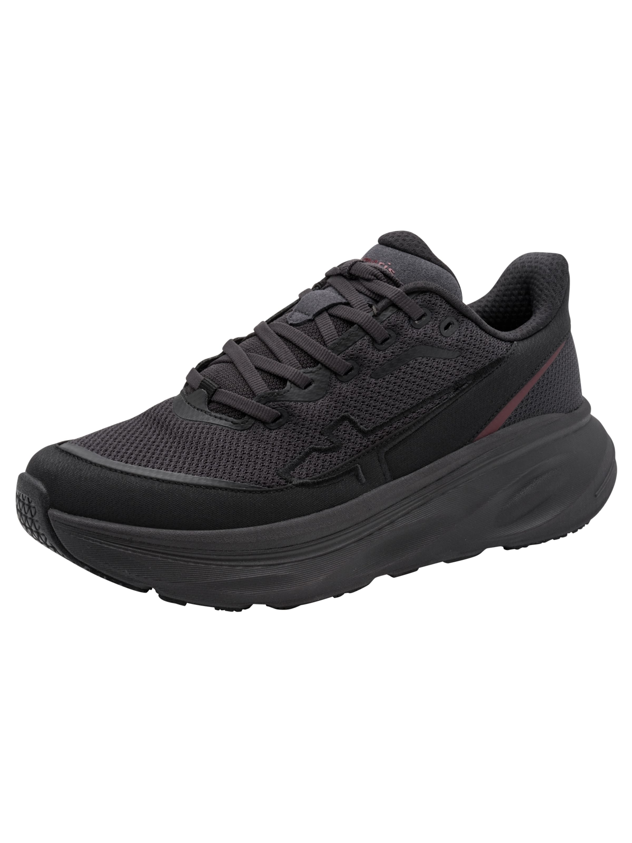 Tamaris Låg sneaker i svart: framsida