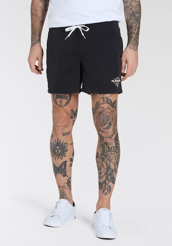 QUIKSILVER Board Shorts in Black: front