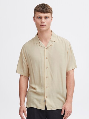 Coupe regular Chemise 'Faye' !Solid en beige : devant