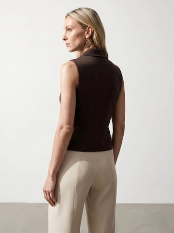 Gilet Dilvin en marron