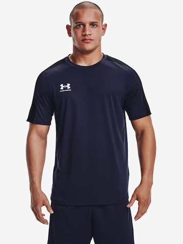 UNDER ARMOUR - Camisa funcionais 'Challenger' em azul: frente