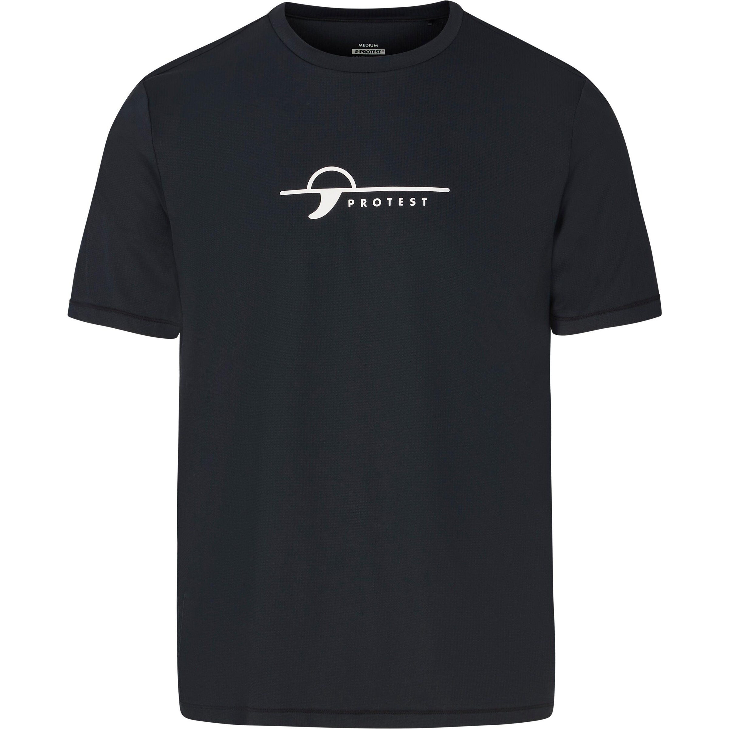 PROTEST Performance Shirt 'Core' in Black: front