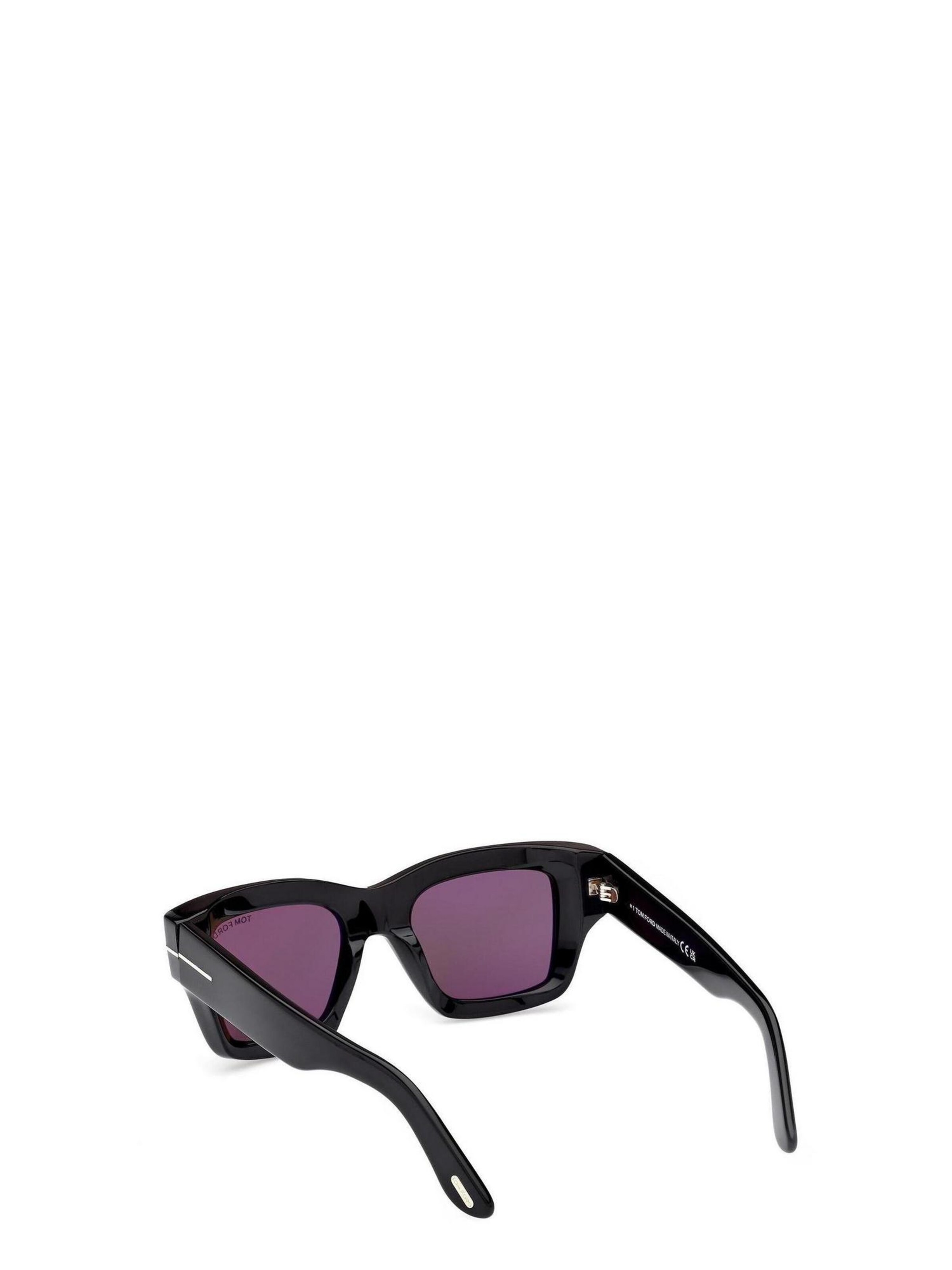 Tom Ford Zonnebril 'ILIAS FT1154 01A' in Zwart