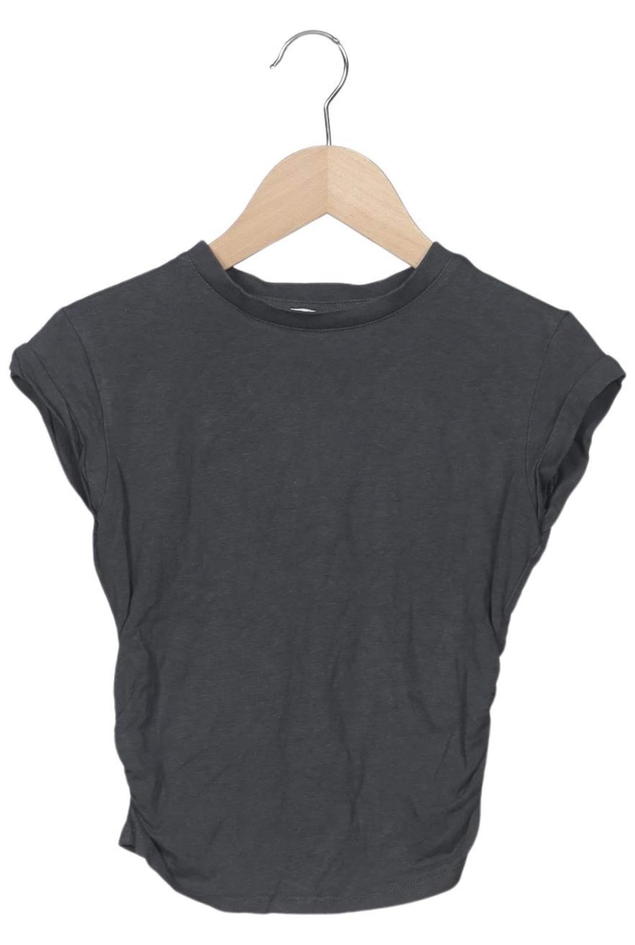 Bershka Top & Shirt in S in Grey: front