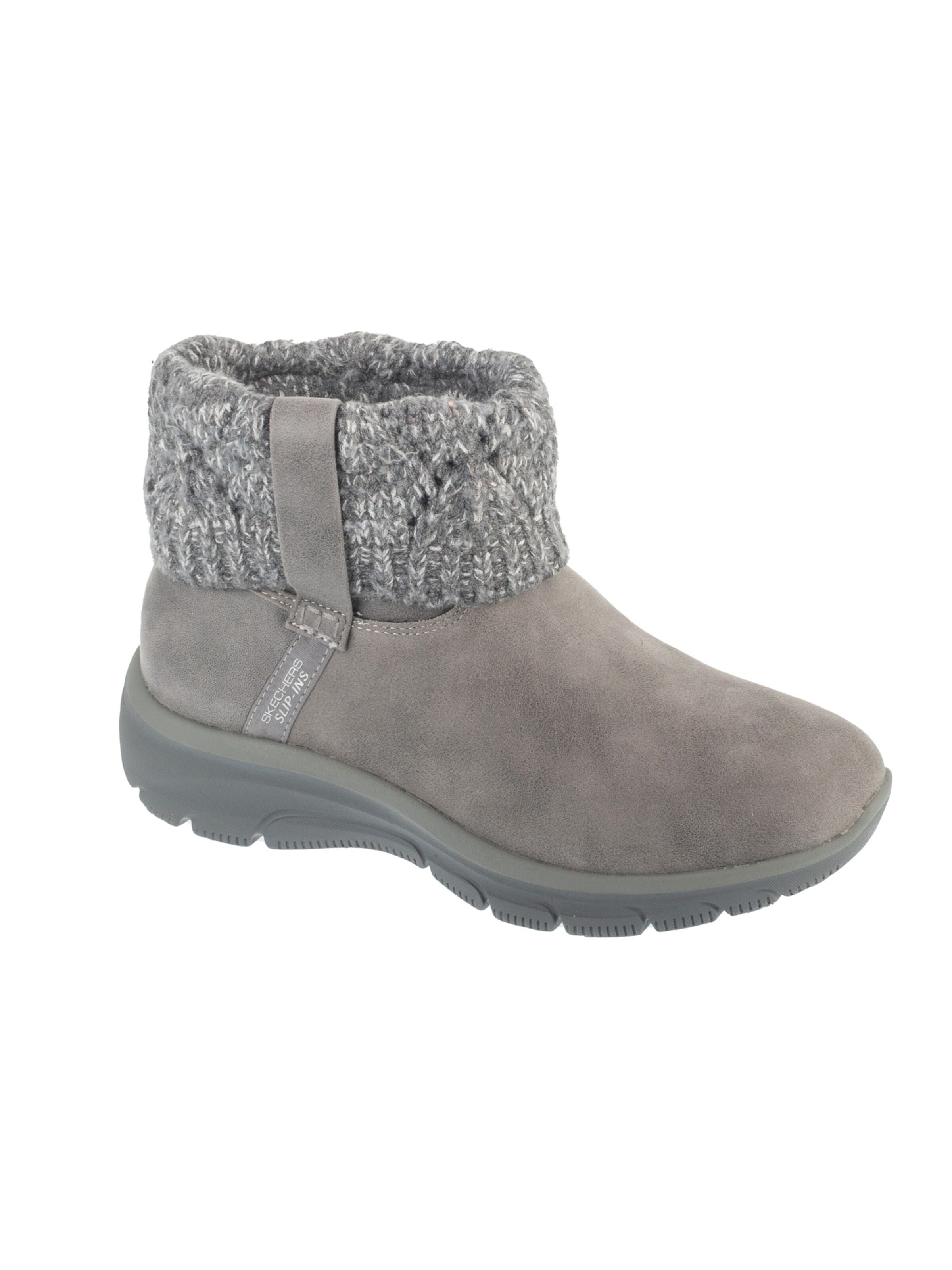 Après-ski 'Easy Going - Cozy Weather 2' SKECHERS en gris : devant