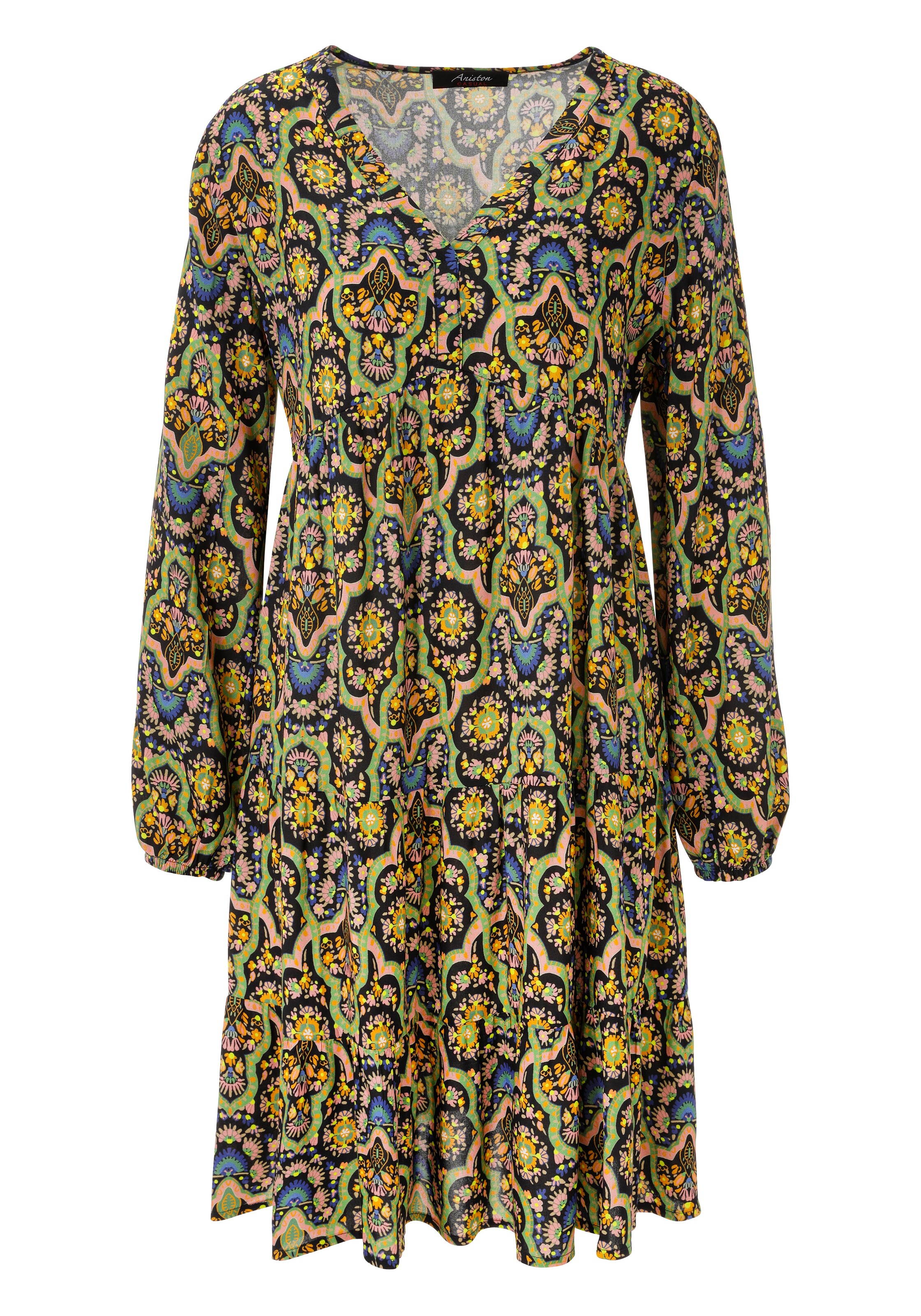 Aniston CASUAL Dress in Black: front