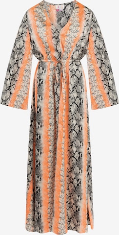 IZIA Beach Dress in Orange: front