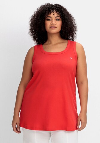 SHEEGO Top in Rood: voorkant