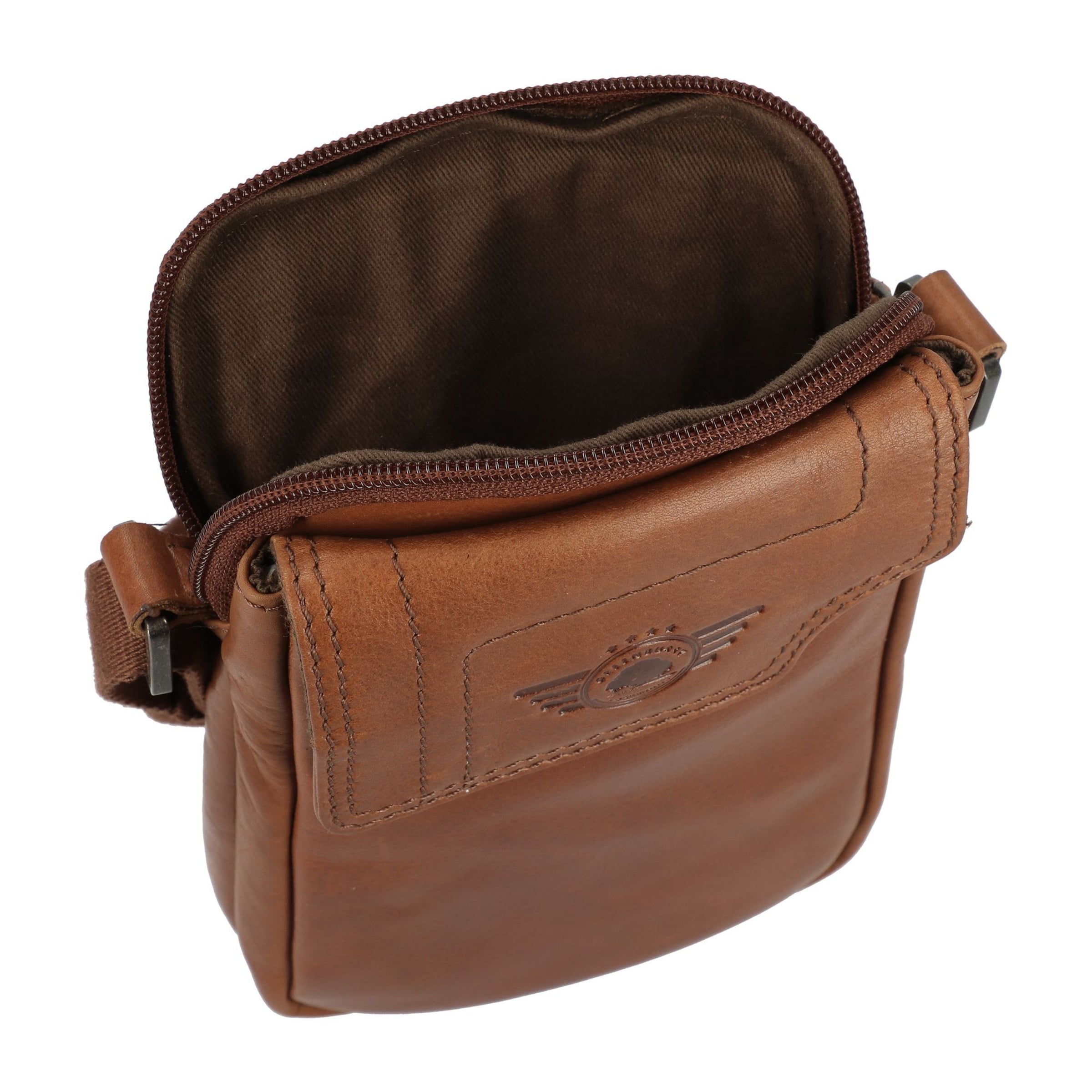 GREENBURRY Schoudertas in Bruin