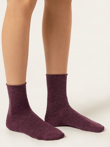 CALZEDONIA Socks in Red: front