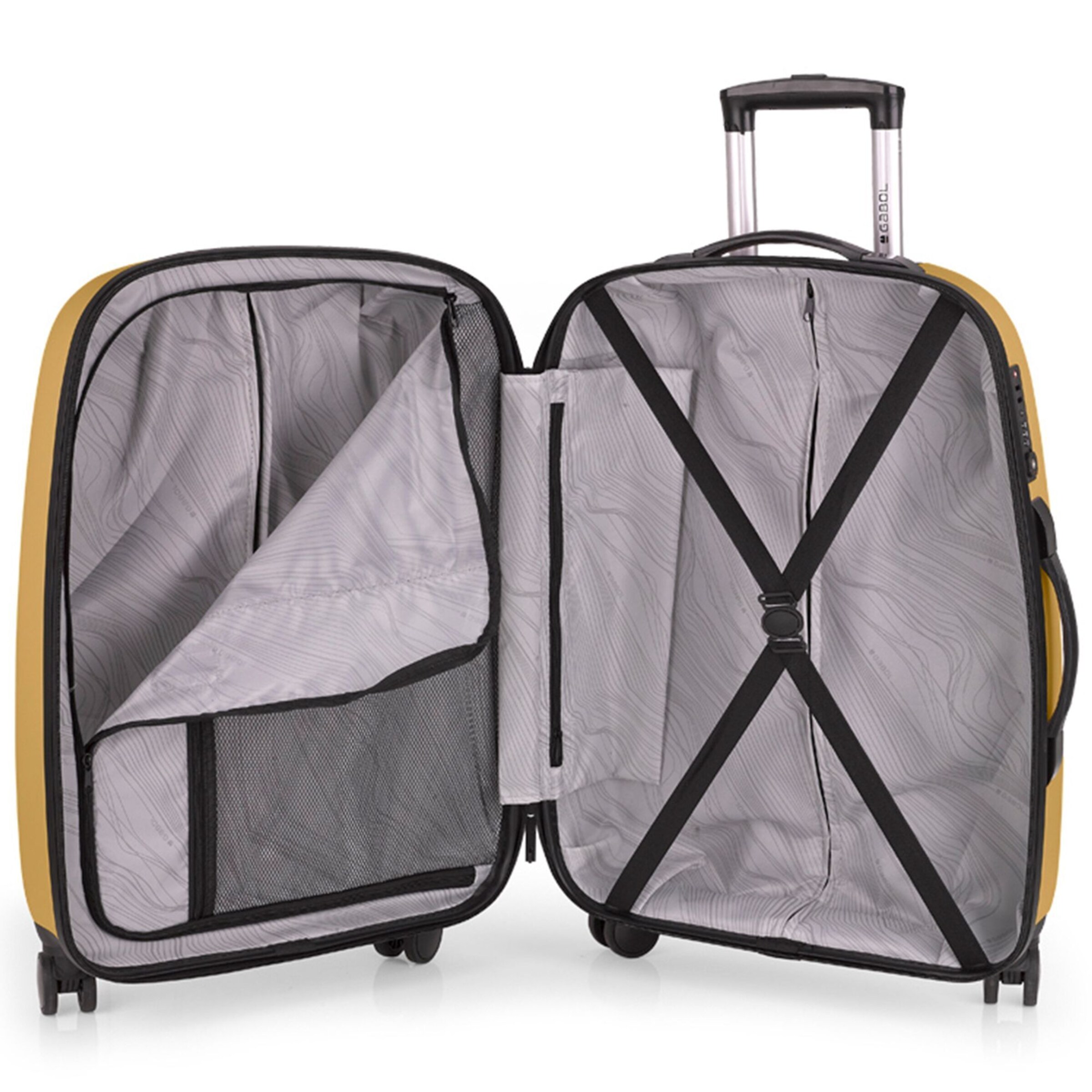 Gabol Kofferset in Geel