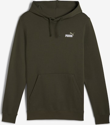 Sweat de sport 'Essentials' PUMA en vert : devant