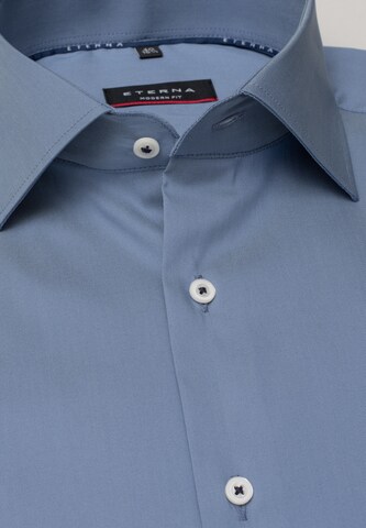 ETERNA Regular fit Zakelijk overhemd in Blauw