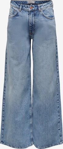 ONLY Wide leg Jeans 'Vela' i blå: framsida