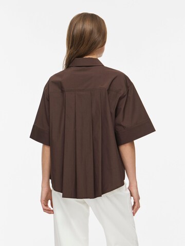 VILA - Blusa 'VIBelfie' en marrón
