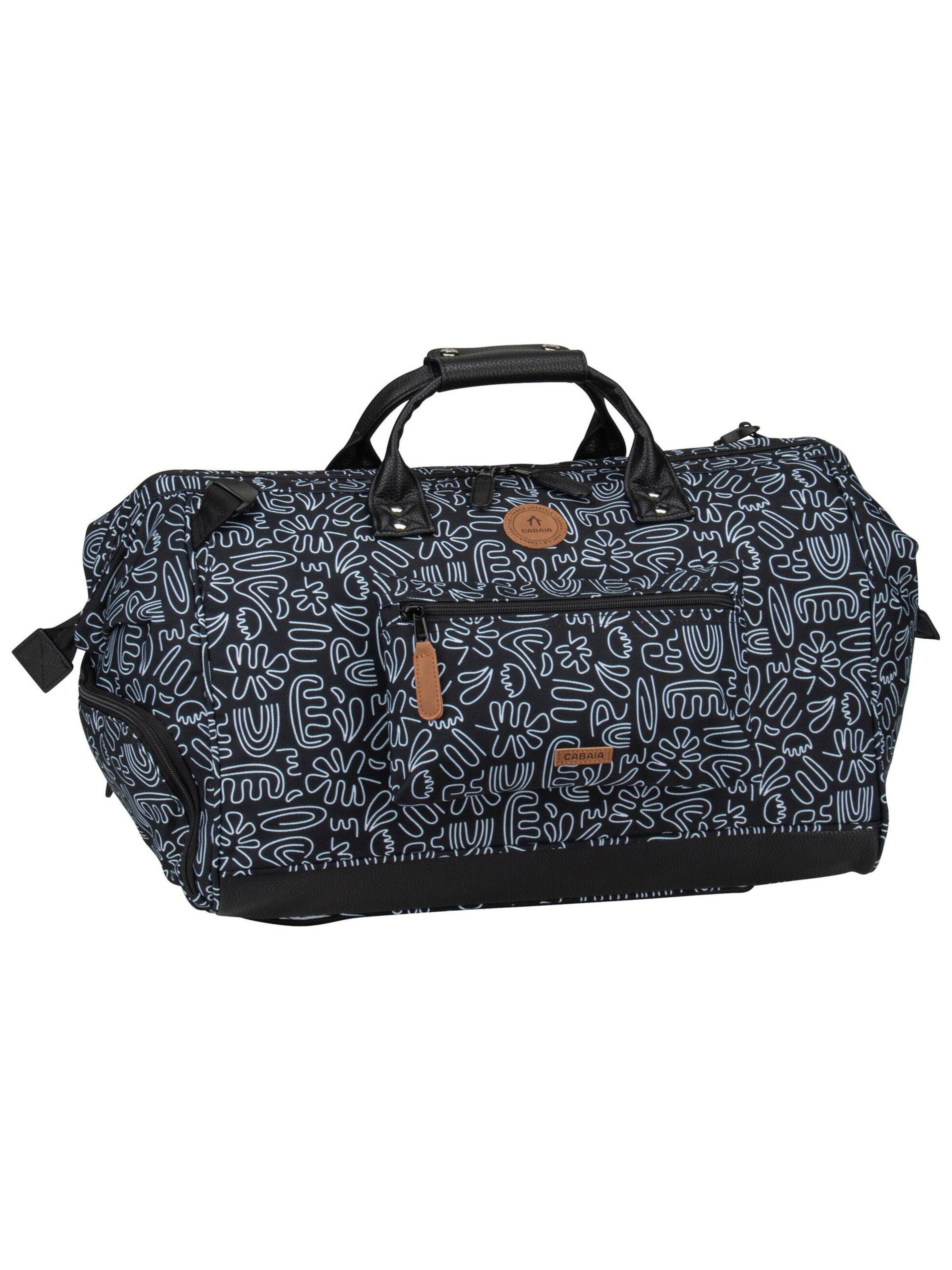 Cabaia Travel Bag 'V2 Oxford ' in Black