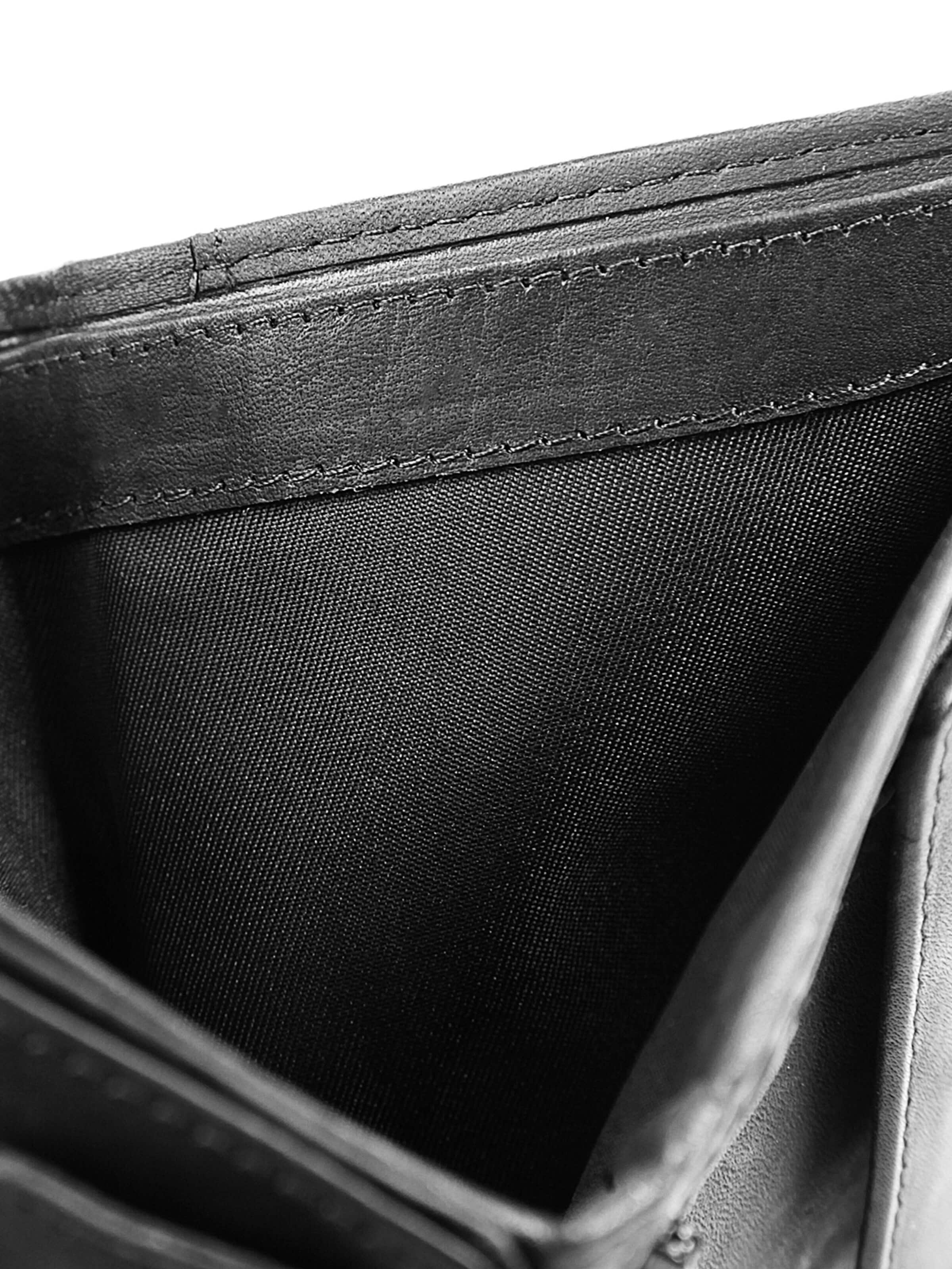 BODENSCHATZ Wallet 'Bodenschatz Geldbörse' in Black