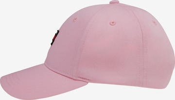 TOMMY HILFIGER Hat 'HERITAGE' in Pink: front