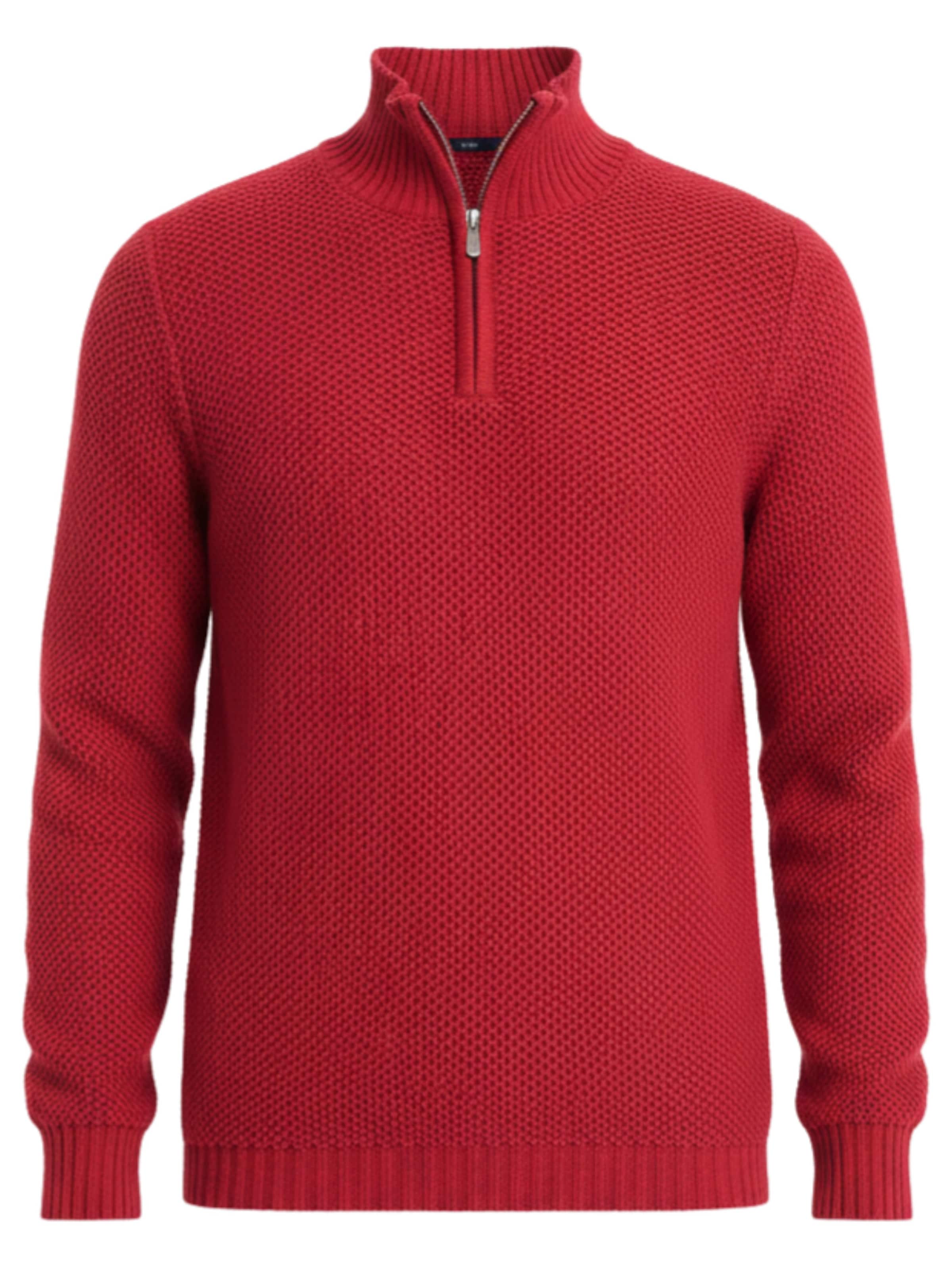Ombre Pull-over 'OM-SWZS-0105' en rouge, Vue avec produit