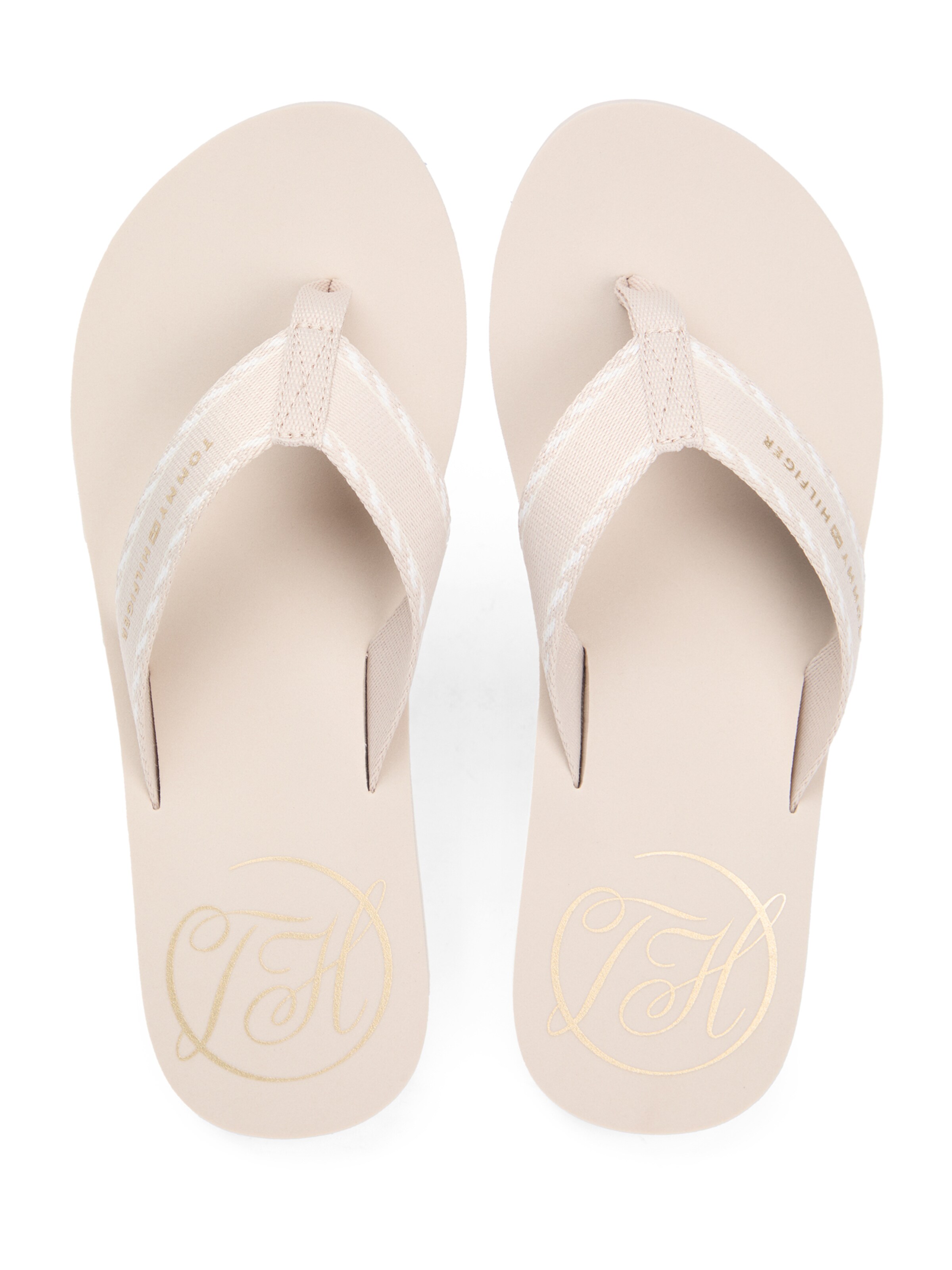 TOMMY HILFIGER Klipklappere i grå: tilbage