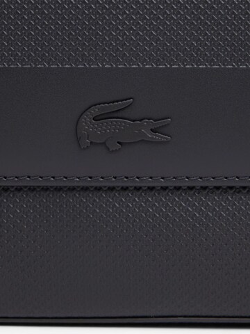 LACOSTETorba preko ramena 'Lacoste Sacoches messenger Chantaco cuir Noir' - crna boja