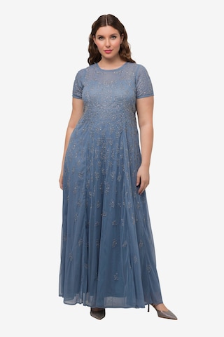 Robe Ulla Popken en bleu : devant