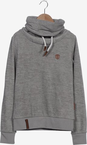 naketano Sweatshirt & Zip-Up Hoodie in S in Grey: front