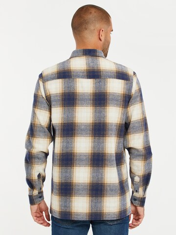Threadbare Regular fit Button Up Shirt 'Franco' in Blue