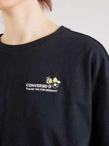 juoda CONVERSE Marškinėliai 'THANKS FOR GROWING'