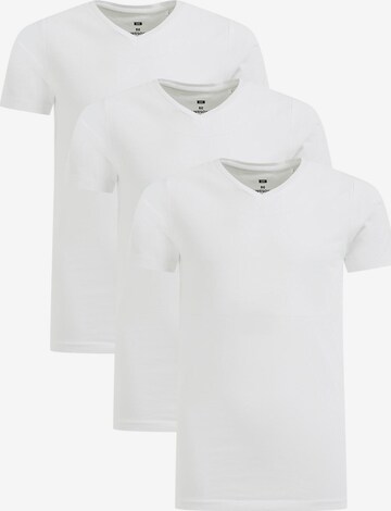 WE Fashion - Camiseta en blanco: frente