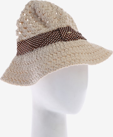 Chloé Hut XS-XL in Weiß: Vorderseite