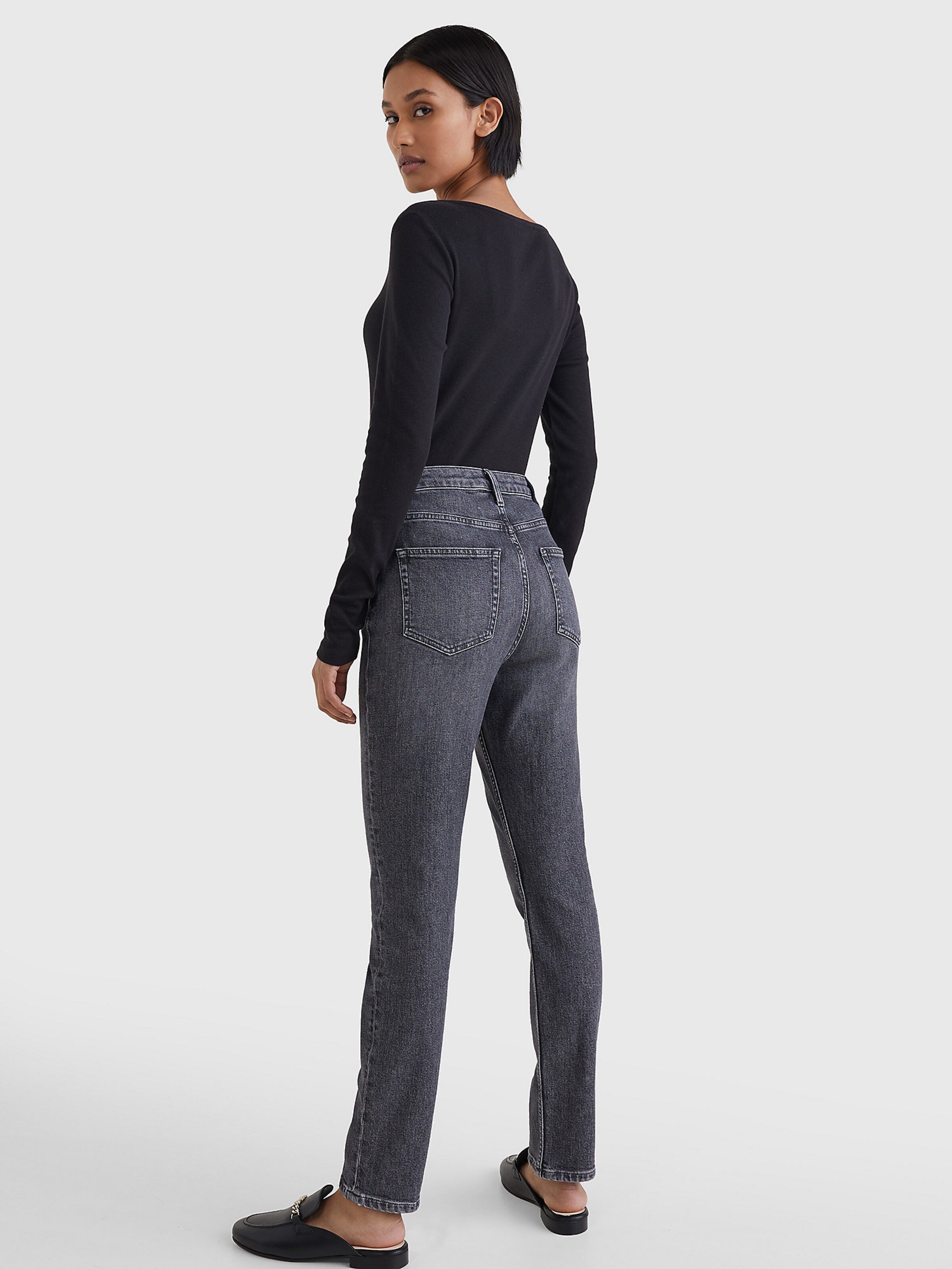 Frauen Jeans TOMMY HILFIGER Jeans in Grau - MC20928 Frauen Jeans TOMMY HILFIGER Jeans in Grau - MC20928
