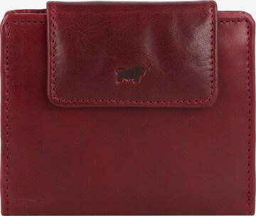 Braun Büffel Wallet 'Arezzo' in Red: front