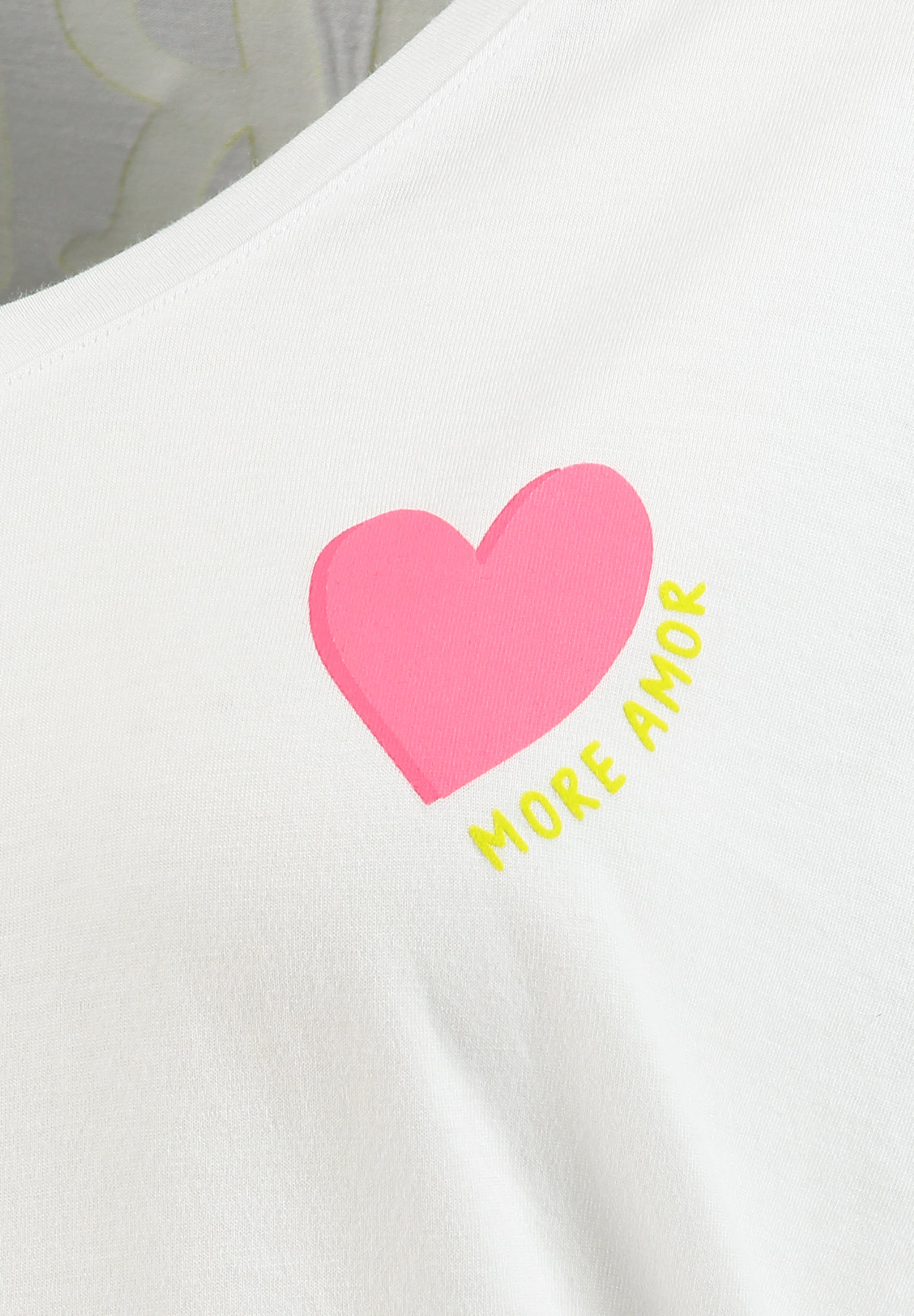 balts Key Largo T-Krekls 'AMOR'