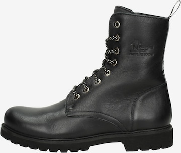 PANAMA JACK Schnürschuh 'Frisia' in Schwarz: Vorderseite
