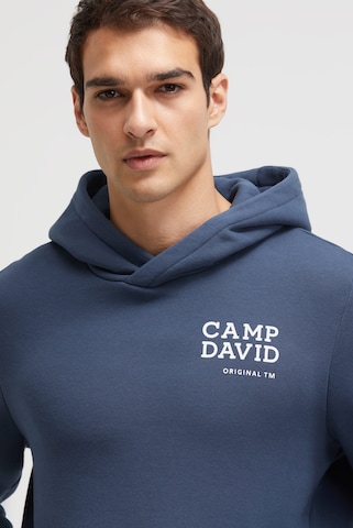 CAMP DAVID Sweatshirt in Blue