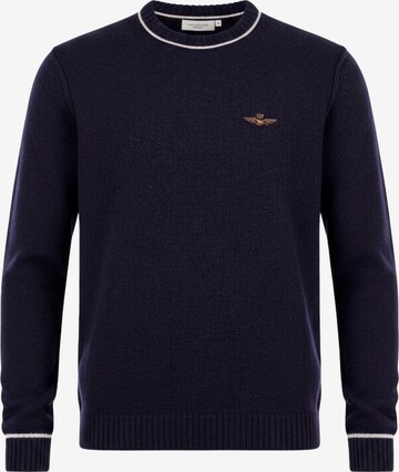 Aeronautica Militare Pullover in Blau: Vorderseite