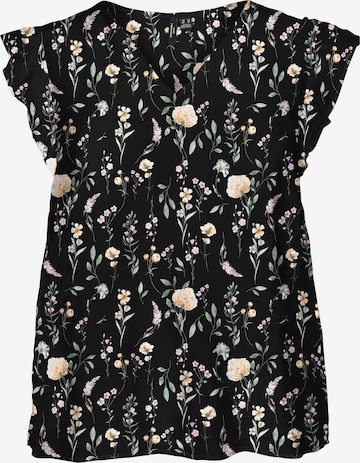 Camicia da donna 'VMCVera' di Vero Moda Curve in nero: frontale